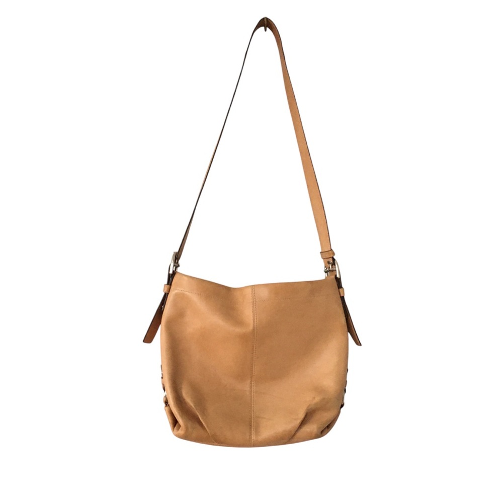 Coach Tan Leather Shoulder Casual Bag